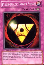 Pitch-Black Power Stone [MFC-095] Common | Shuffle n Cut Hobbies & Games