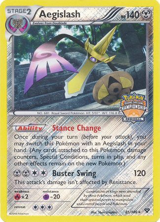 Aegislash (85/146) (Regional Championship Promo) [XY: Base Set] | Shuffle n Cut Hobbies & Games