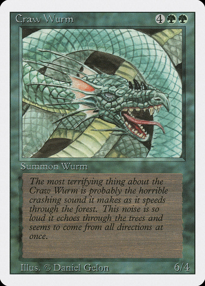 Craw Wurm [Revised Edition] | Shuffle n Cut Hobbies & Games