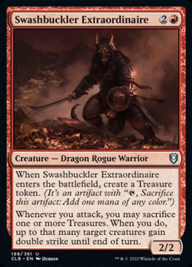 Swashbuckler Extraordinaire [Commander Legends: Battle for Baldur's Gate] | Shuffle n Cut Hobbies & Games