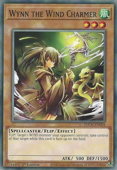 Wynn the Wind Charmer [SDCH-EN004] Common | Shuffle n Cut Hobbies & Games