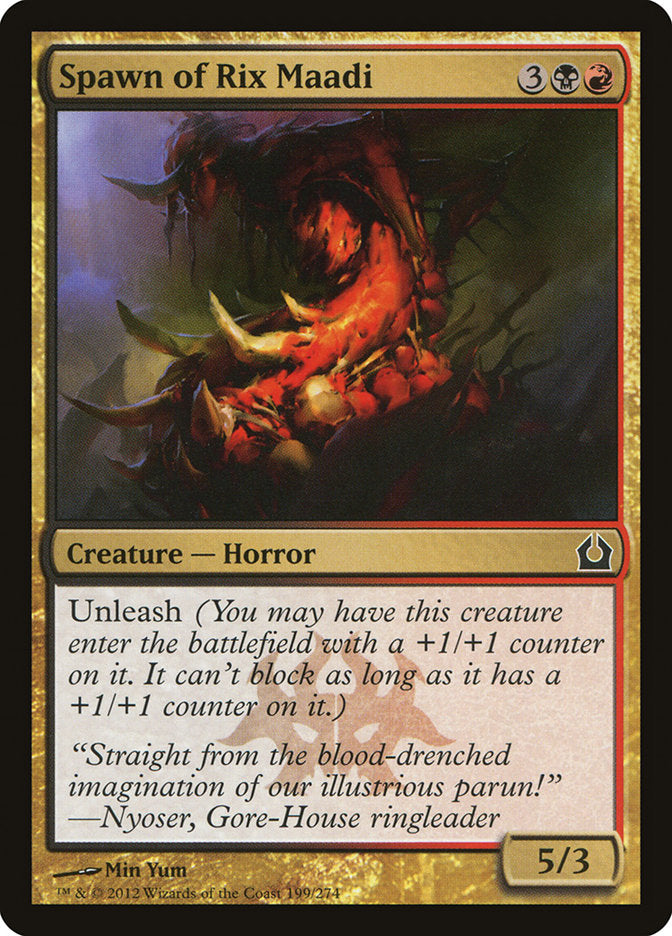 Spawn of Rix Maadi [Return to Ravnica] | Shuffle n Cut Hobbies & Games
