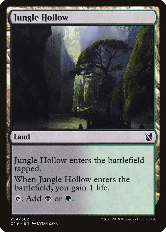 Jungle Hollow [Commander 2019] | Shuffle n Cut Hobbies & Games