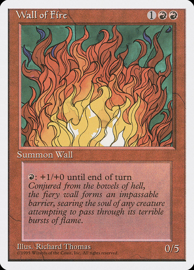 Wall of Fire [Fourth Edition] | Shuffle n Cut Hobbies & Games