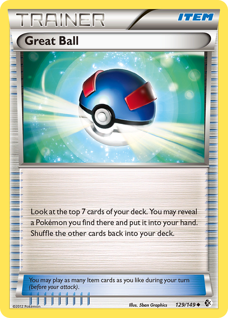 Great Ball (129/149) [Black & White: Boundaries Crossed] | Shuffle n Cut Hobbies & Games