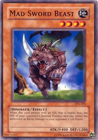Mad Sword Beast [TP4-020] Common | Shuffle n Cut Hobbies & Games