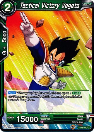 Tactical Victory Vegeta [TB3-040] | Shuffle n Cut Hobbies & Games