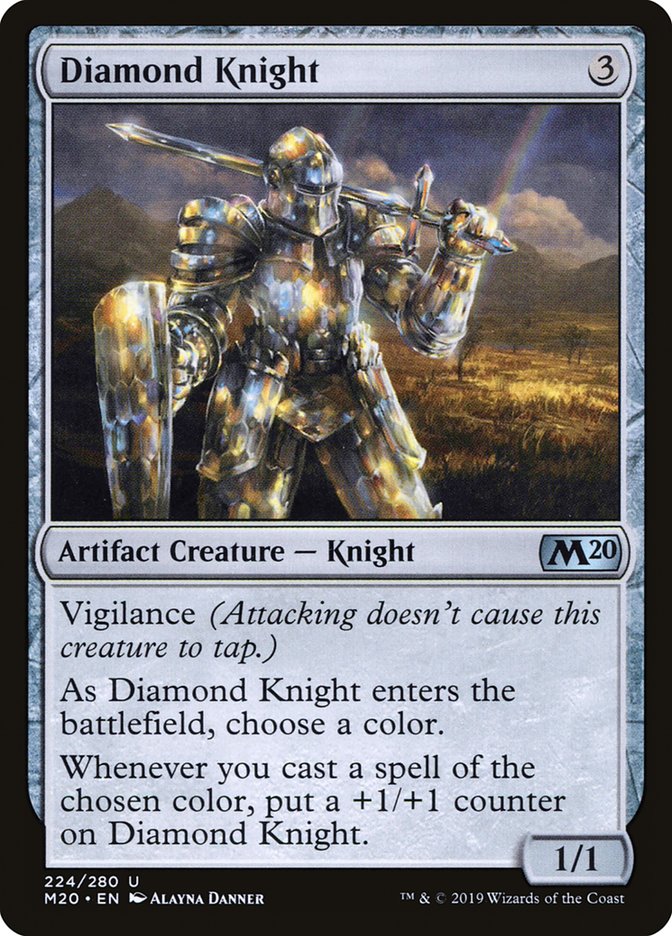 Diamond Knight [Core Set 2020] | Shuffle n Cut Hobbies & Games