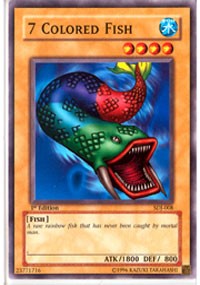 7 Colored Fish [SDJ-008] Common | Shuffle n Cut Hobbies & Games