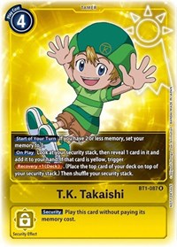 T1-087: T.K. Takaishi (Box Topper) | Shuffle n Cut Hobbies & Games
