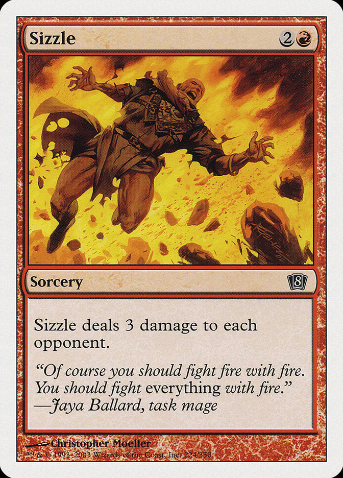 Sizzle [Eighth Edition] | Shuffle n Cut Hobbies & Games