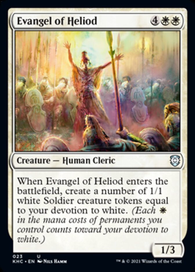 Evangel of Heliod [Kaldheim Commander] | Shuffle n Cut Hobbies & Games