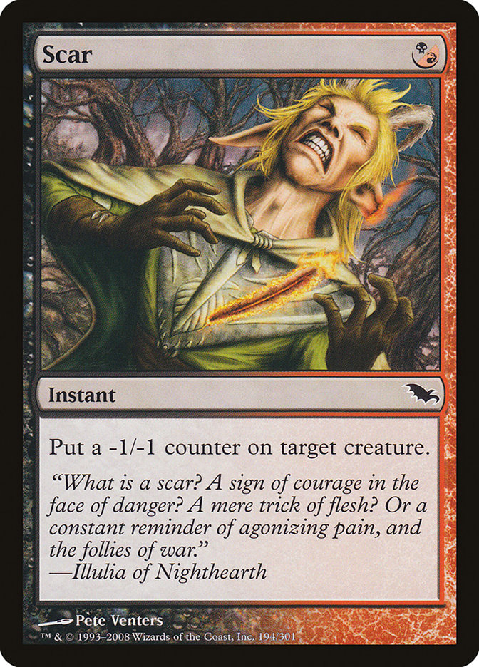 Scar [Shadowmoor] | Shuffle n Cut Hobbies & Games