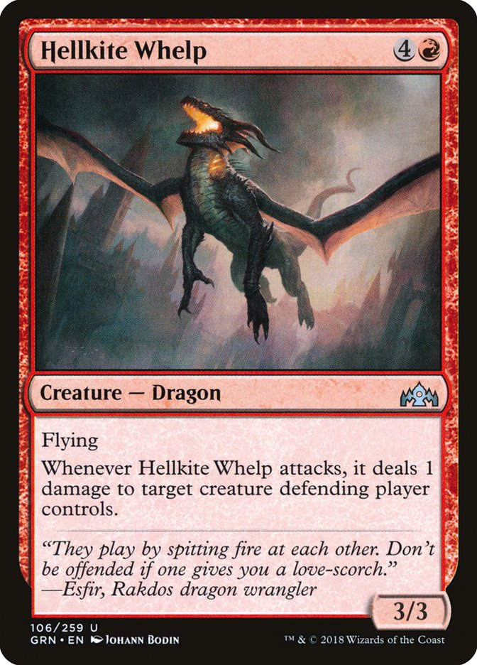 Hellkite Whelp [Guilds of Ravnica] | Shuffle n Cut Hobbies & Games