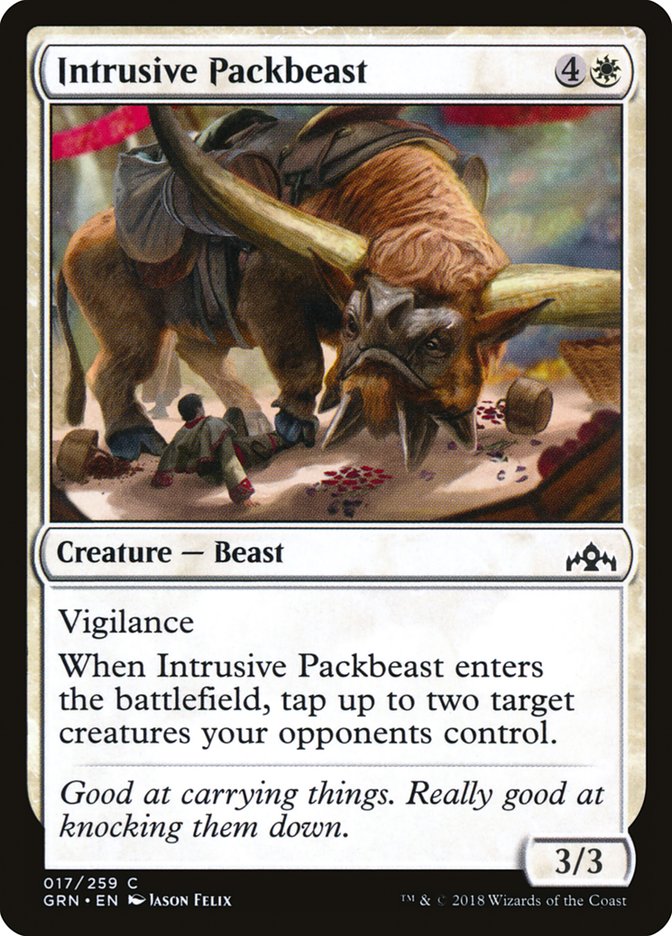 Intrusive Packbeast [Guilds of Ravnica] | Shuffle n Cut Hobbies & Games