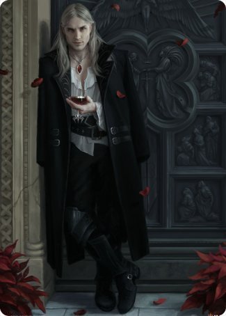 Sorin the Mirthless 1 Art Card [Innistrad: Crimson Vow Art Series] | Shuffle n Cut Hobbies & Games