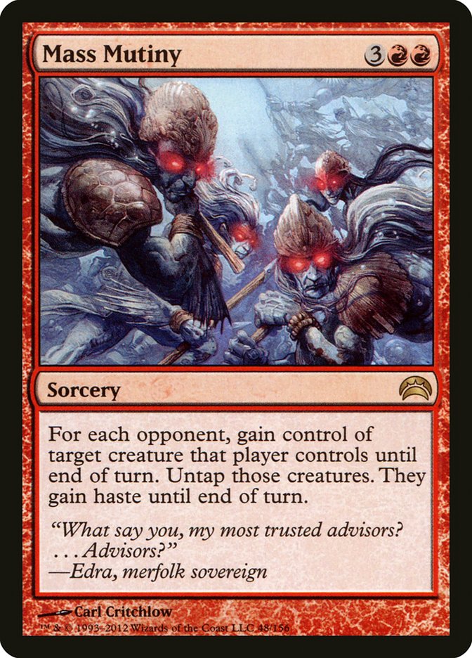Mass Mutiny [Planechase 2012] | Shuffle n Cut Hobbies & Games