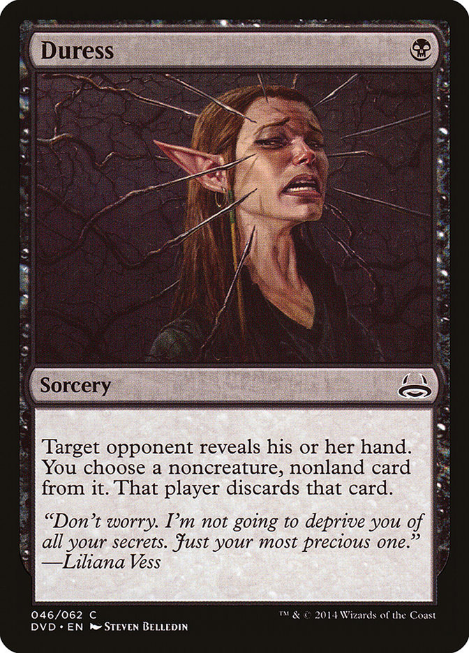 Duress (Divine vs. Demonic) [Duel Decks Anthology] | Shuffle n Cut Hobbies & Games