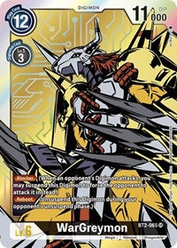 BT2-065:  WarGreymon  (Alternate Art) | Shuffle n Cut Hobbies & Games