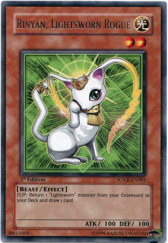 Rinyan, Lightsworn Rogue [SOVR-EN083] Rare | Shuffle n Cut Hobbies & Games