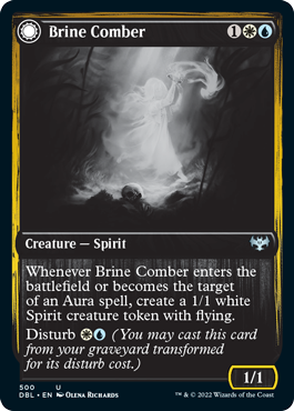 Brine Comber // Brinebound Gift [Innistrad: Double Feature] | Shuffle n Cut Hobbies & Games