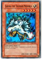 Zaborg the Thunder Monarch [AST-023] Super Rare | Shuffle n Cut Hobbies & Games