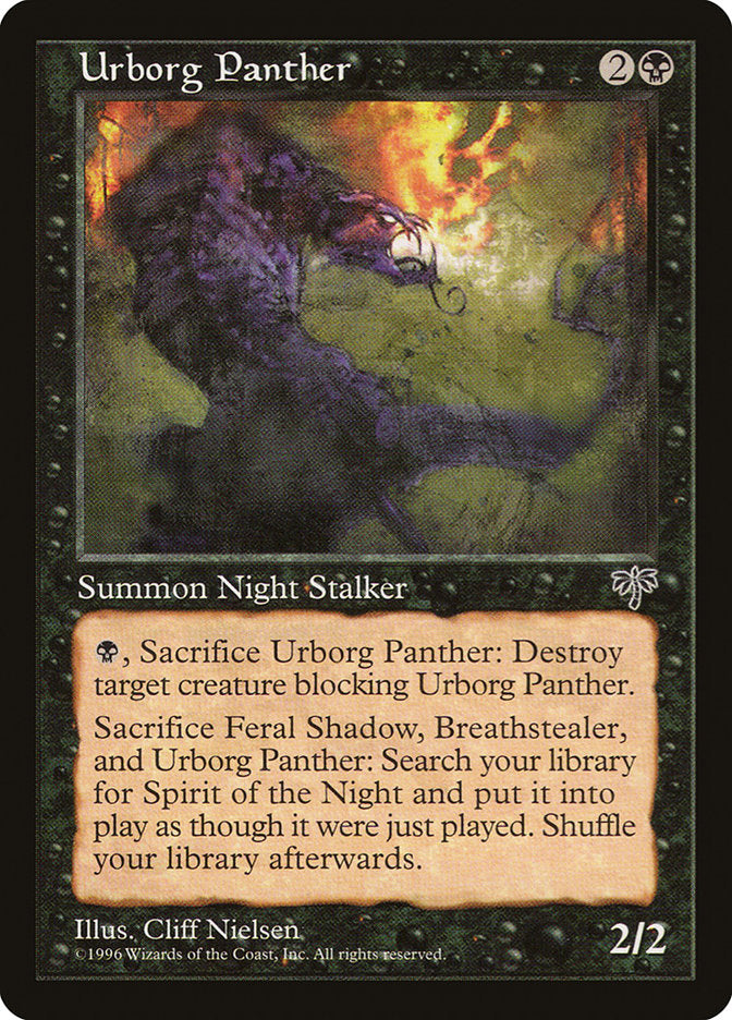 Urborg Panther [Mirage] | Shuffle n Cut Hobbies & Games