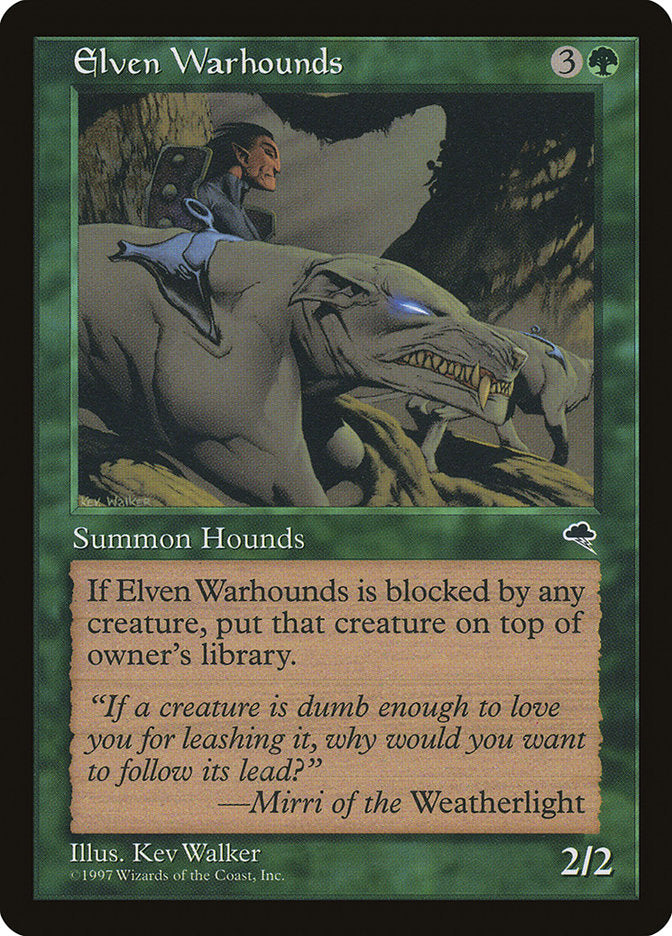 Elven Warhounds [Tempest] | Shuffle n Cut Hobbies & Games