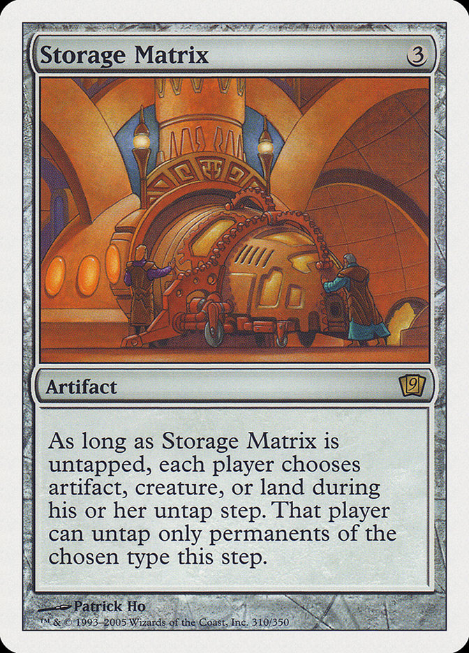 Storage Matrix [Ninth Edition] | Shuffle n Cut Hobbies & Games