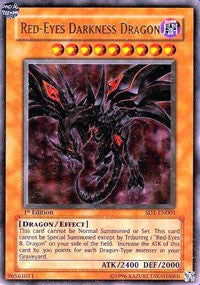 Red-Eyes Darkness Dragon [SD1-EN001] Ultra Rare | Shuffle n Cut Hobbies & Games