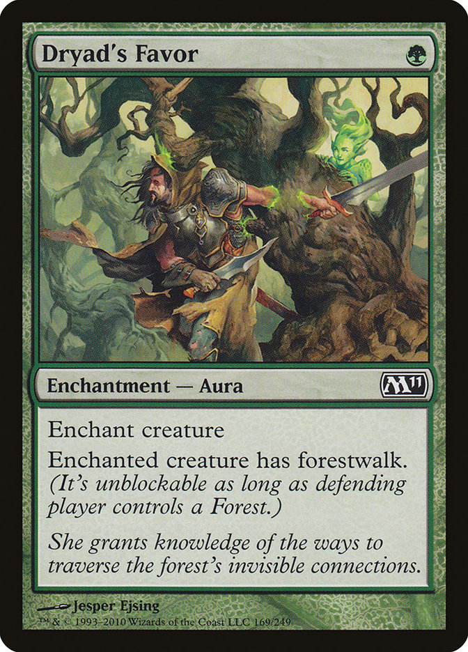 Dryad's Favor [Magic 2011] | Shuffle n Cut Hobbies & Games