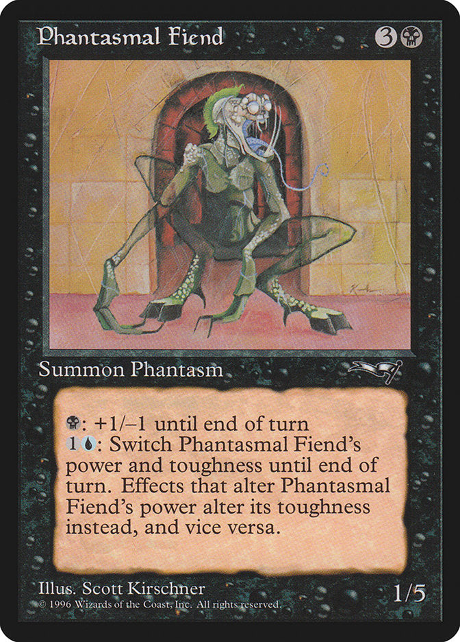 Phantasmal Fiend (Standing) [Alliances] | Shuffle n Cut Hobbies & Games