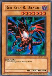 Red-Eyes B. Dragon [DB1-EN126] Super Rare | Shuffle n Cut Hobbies & Games
