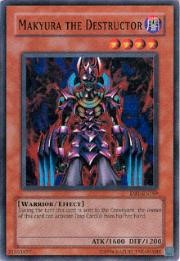 Makyura the Destructor [DB1-EN169] Super Rare | Shuffle n Cut Hobbies & Games