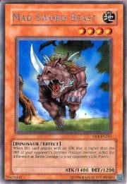 Mad Sword Beast [DB1-EN201] Rare | Shuffle n Cut Hobbies & Games