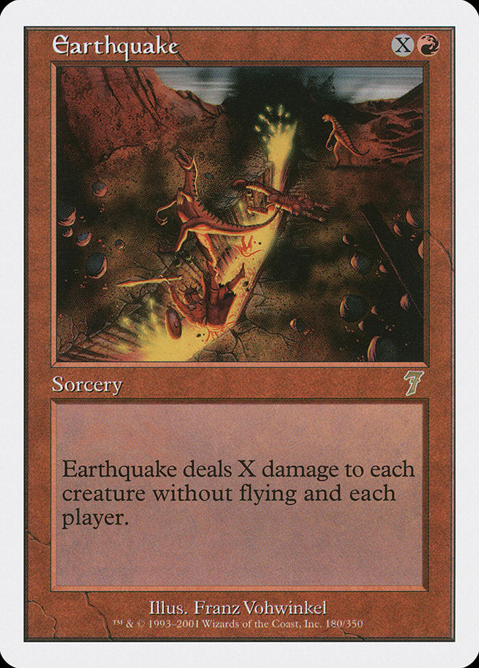 Earthquake [Seventh Edition] | Shuffle n Cut Hobbies & Games