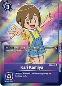 BT04: Kari Kamiya (Box Topper) | Shuffle n Cut Hobbies & Games