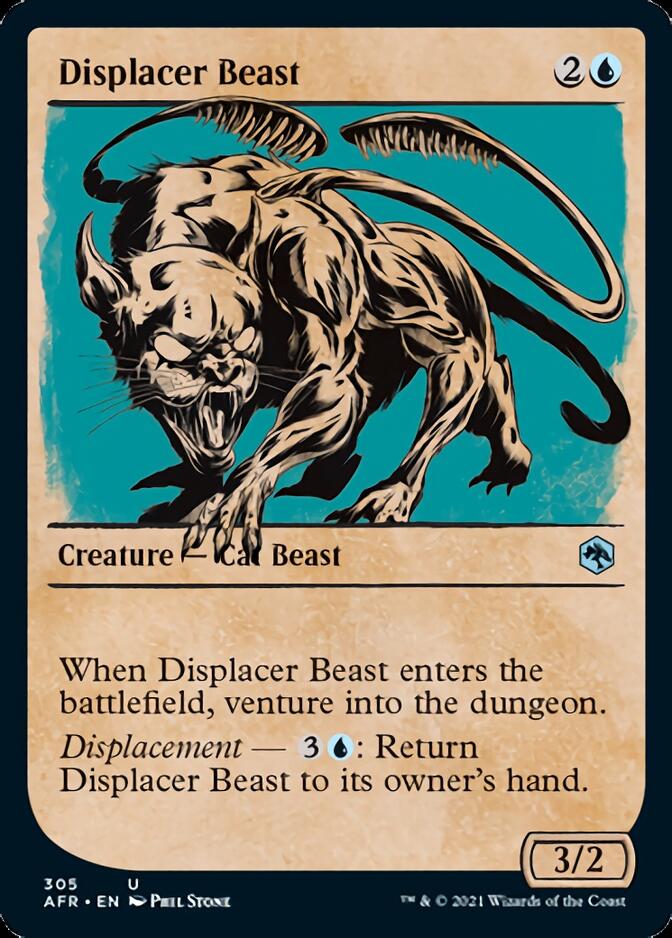 Displacer Beast (Showcase) [Dungeons & Dragons: Adventures in the Forgotten Realms] | Shuffle n Cut Hobbies & Games