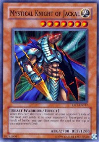 Mystical Knight of Jackal [DR1-EN017] Super Rare | Shuffle n Cut Hobbies & Games