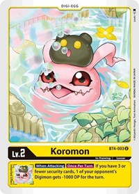 BT04: Koromon | Shuffle n Cut Hobbies & Games