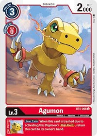 BT04: Agumon | Shuffle n Cut Hobbies & Games