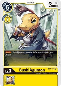 BT04: BushiAgumon | Shuffle n Cut Hobbies & Games