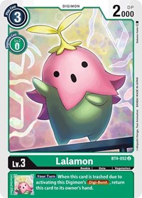 BT04: Lalamon | Shuffle n Cut Hobbies & Games