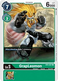 BT04: GrapLeomon | Shuffle n Cut Hobbies & Games