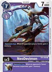 BT04: NeoDevimon | Shuffle n Cut Hobbies & Games