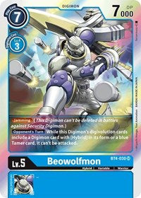 BT04:  Beowolfmon | Shuffle n Cut Hobbies & Games