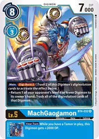 BT04: MachGaogamon | Shuffle n Cut Hobbies & Games