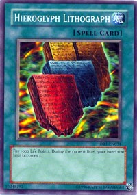Hieroglyph Lithograph [DR1-EN034] Common | Shuffle n Cut Hobbies & Games