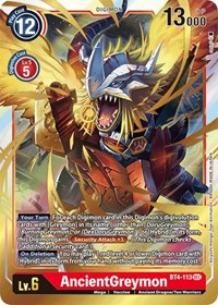 BT04:  AncientGreymon | Shuffle n Cut Hobbies & Games