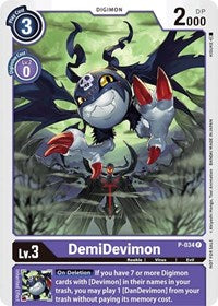 BT04: DemiDevimon - P-034 (Great Legend Power Up Pack) | Shuffle n Cut Hobbies & Games
